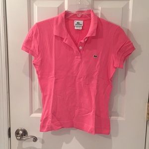 Lacoste Pink Polo